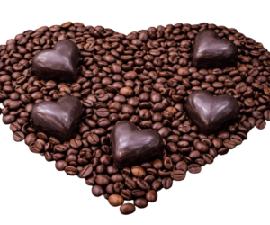 Milk Chocolate Coffee Bean Fillings with Coffee Centre