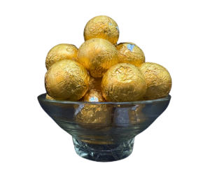 Butter Cream Gold Truffles