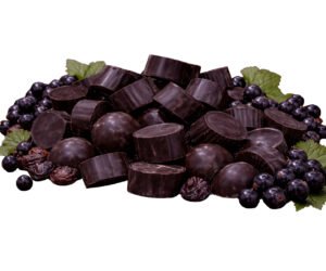 Dark Chocolate Fillings with Black Currant