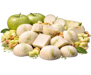 White Chocolate Hazelnut Fillings with Green Apple