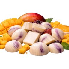 White Chocolate Hazelnut Fillings with Mango