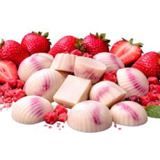 White Chocolate Hazelnut Fillings with Strawberry