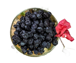 Dried blueberries