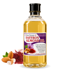Saffron almond oil